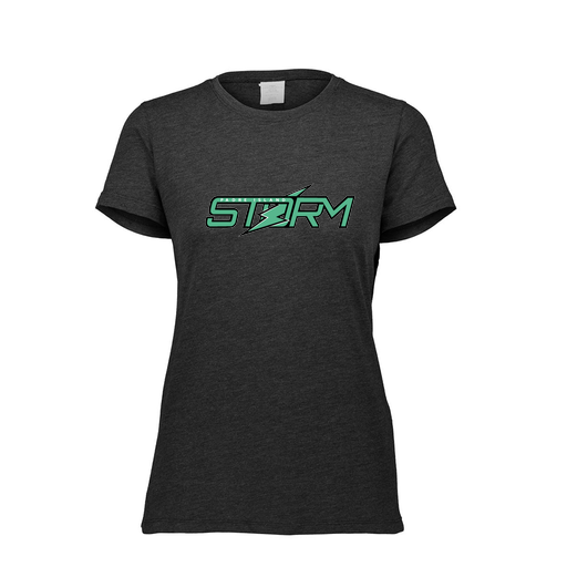 [FTSCUBBK-FAXS-LOGO1] Decker Women's Tri-Blend T-Shirt - Short Sleeve (Female Adult XS, Black, Logo 1)