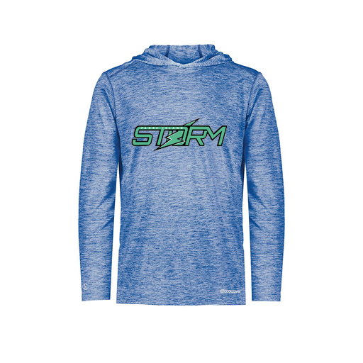 [FOLHCGRY-AS-LOGO1] Decker Men's Charge Hoodie (Adult S, Royal, Logo 1)